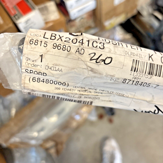 Genuine OEM Mopar Ram ProMaster Front Left Driver Side Wiper Arm 68159680AD