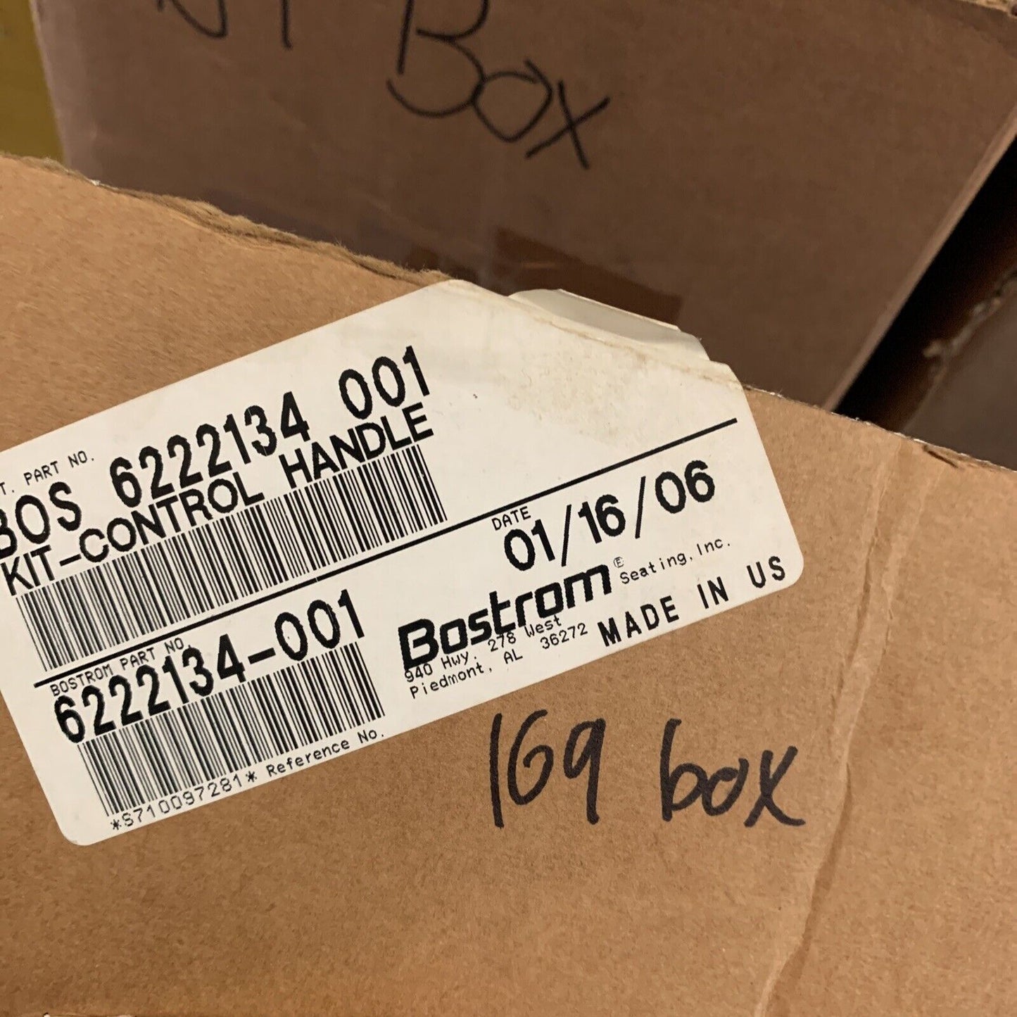 New OEM Bostrom Control Handle Kit 622134001