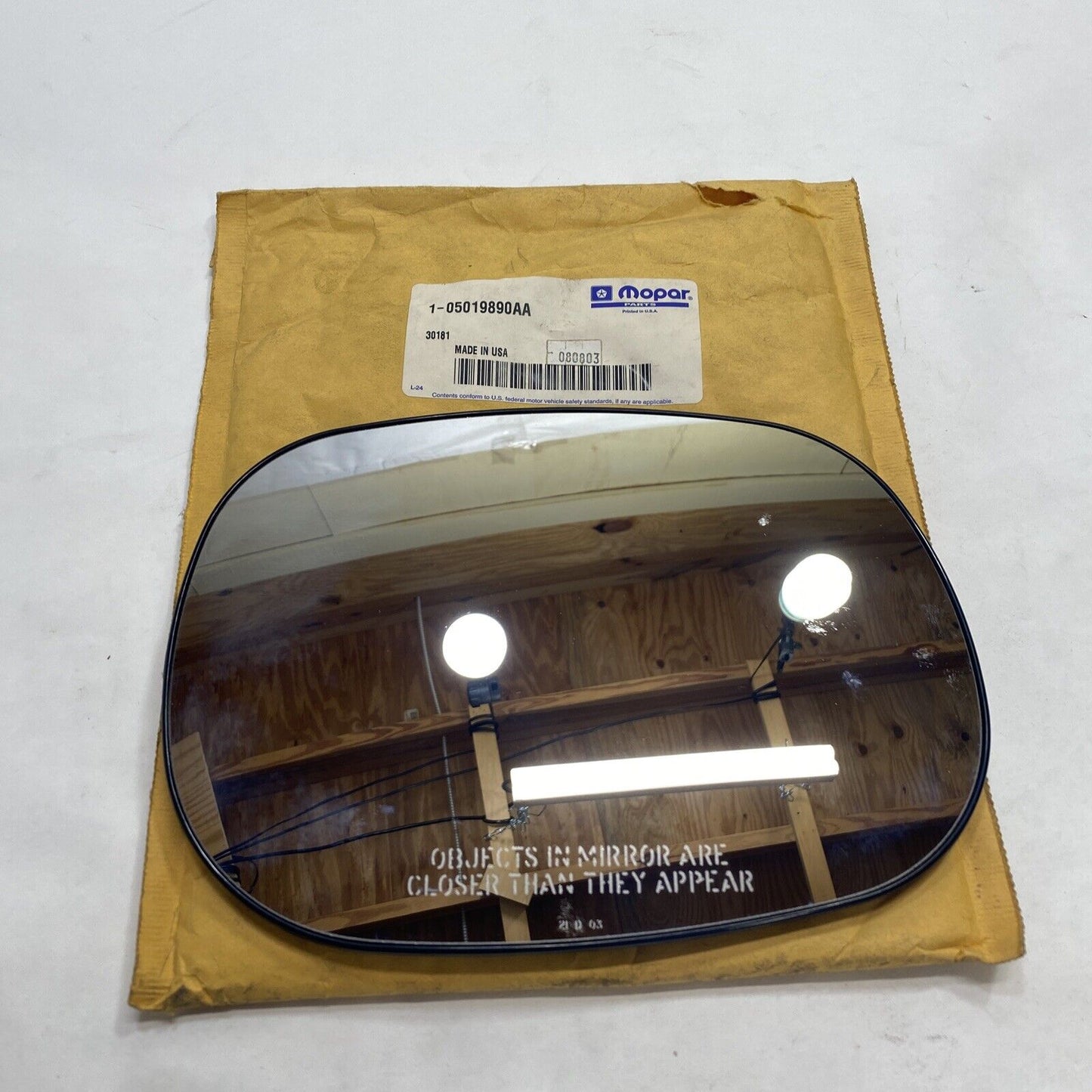 New OEM Mopar Dodge Dakato Durango Mirror Glass Right 1997-2004 05019890AA
