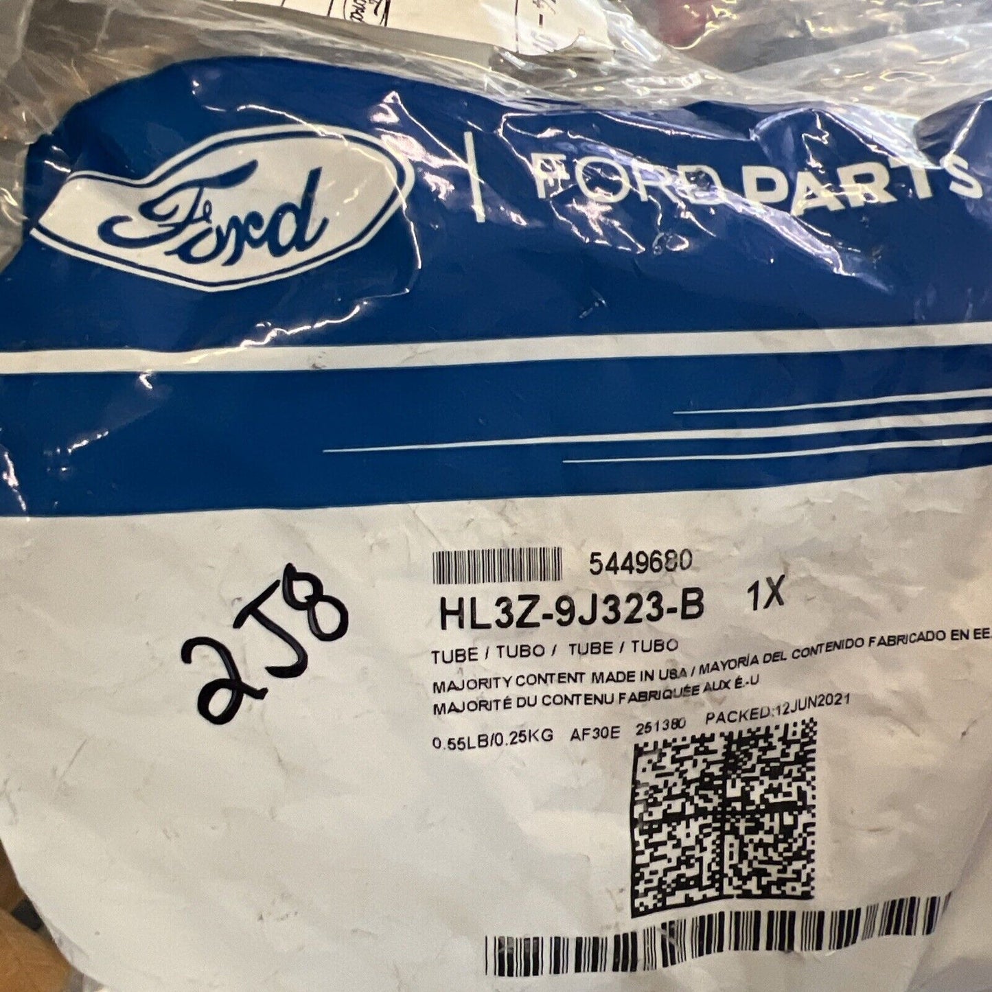 Genuine OEM Ford Tube Assembly HL3Z9J323B