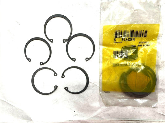 New OEM Genuine John Deere Piston Snap Ring Retainer E1343FN