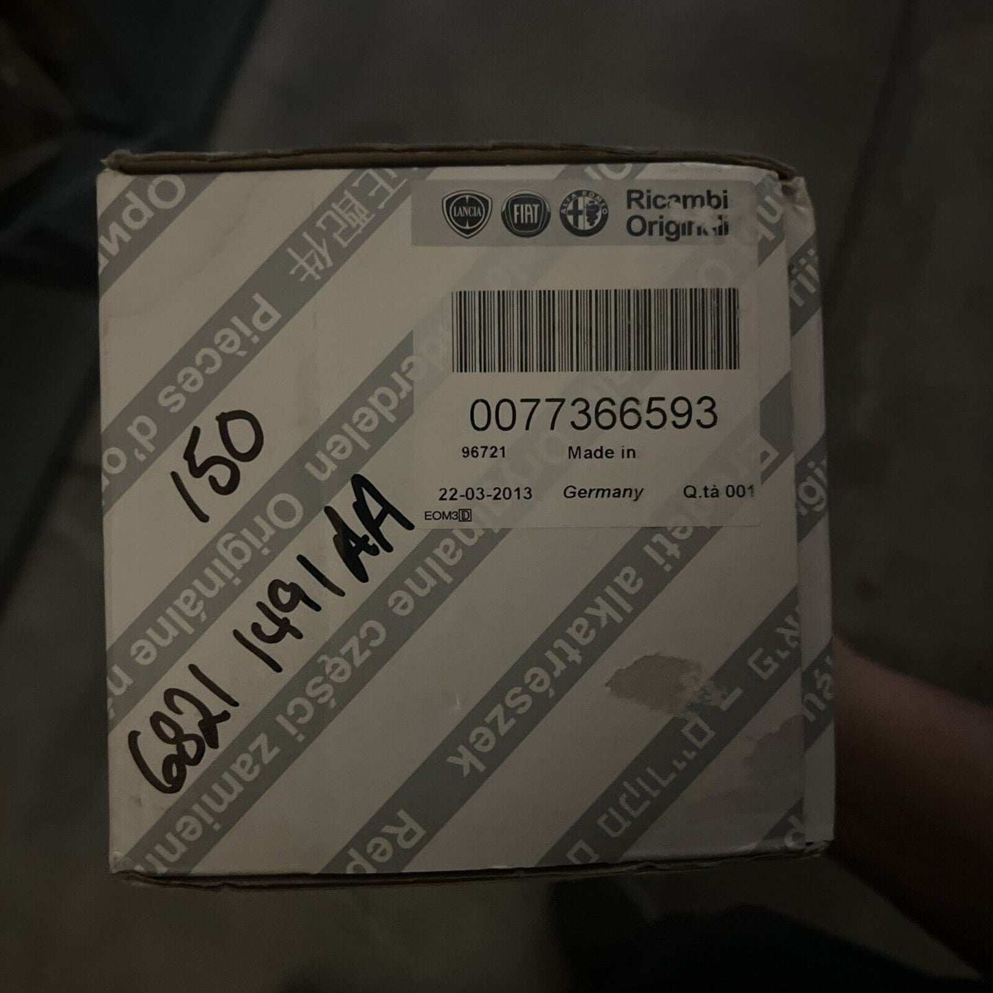 Genuine OEM Mopar 500L Right Passenger Side Disc Brake Caliper 14-19 68211491AA