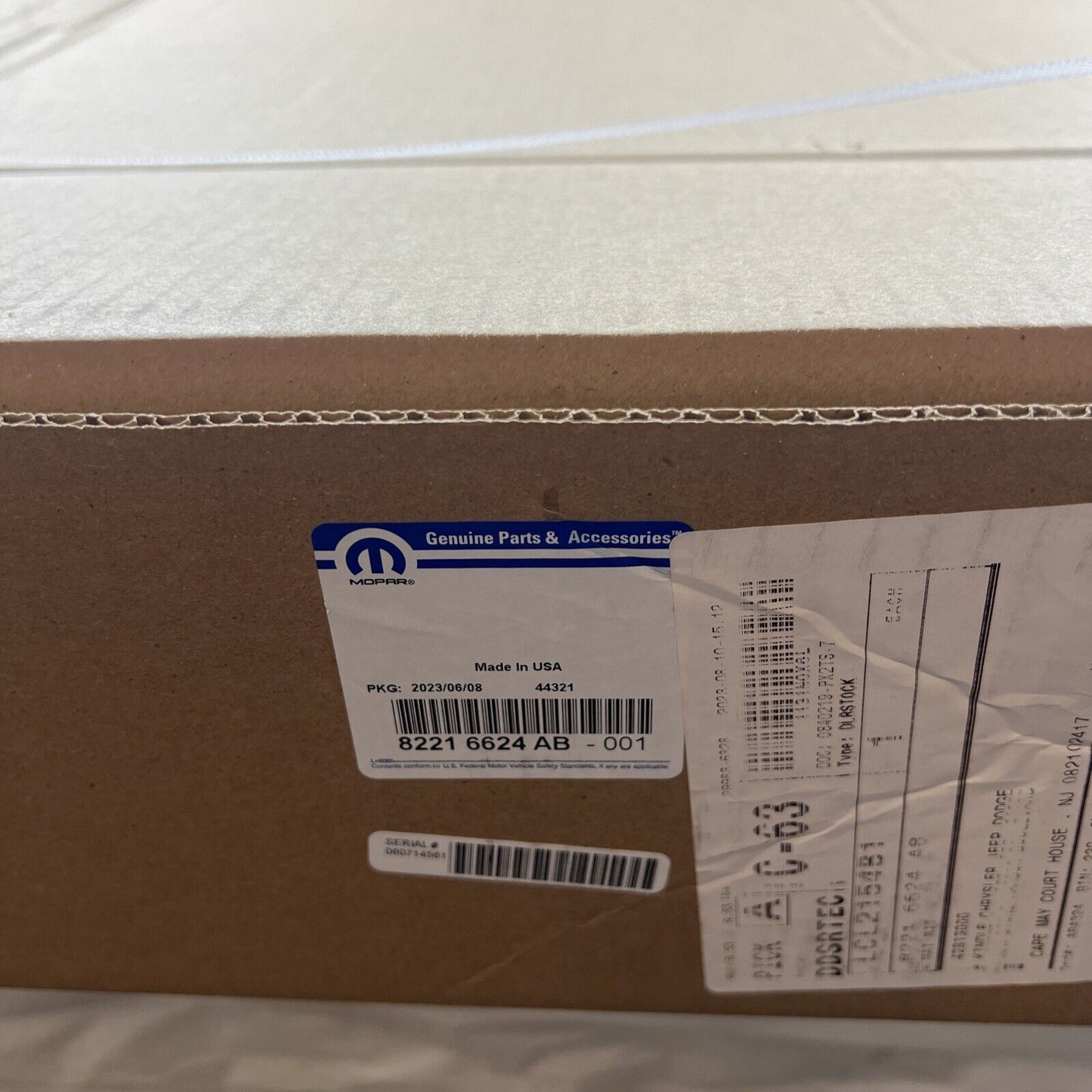 Genuine OEM Mopar Jeep Wrangler 4-Door All Season Rubber Floor Mats 82216624AB