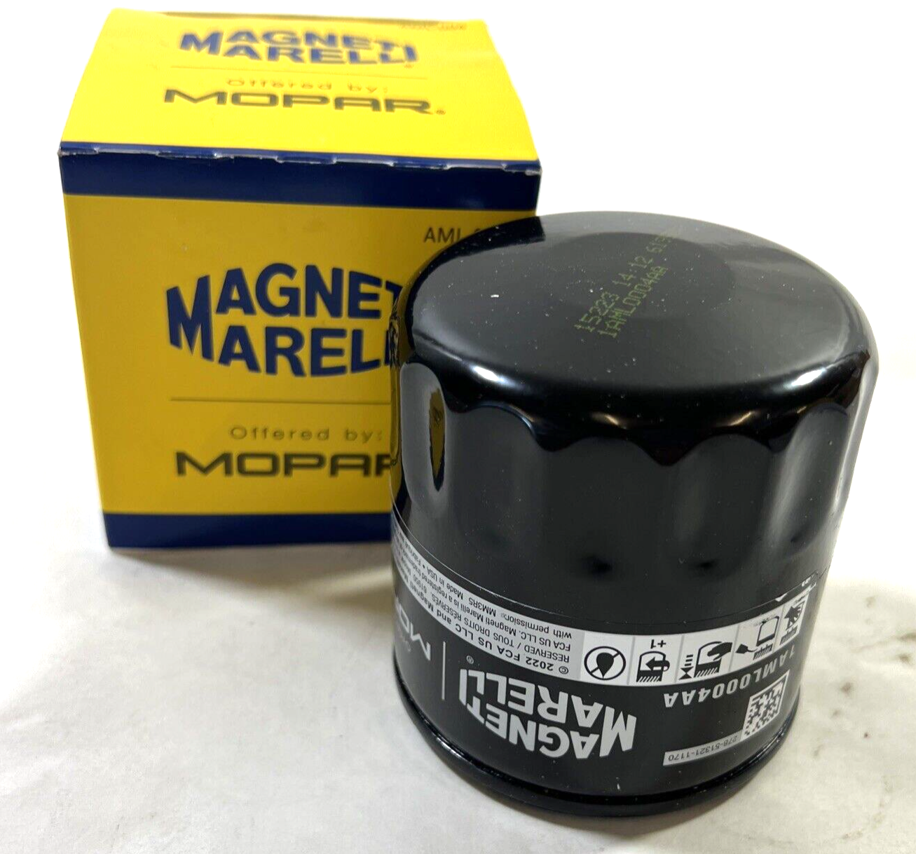 Genuine OEM Mopar Nitro Engine Oil Filter Magneti Marelli 2001-2011 1AML0004AA