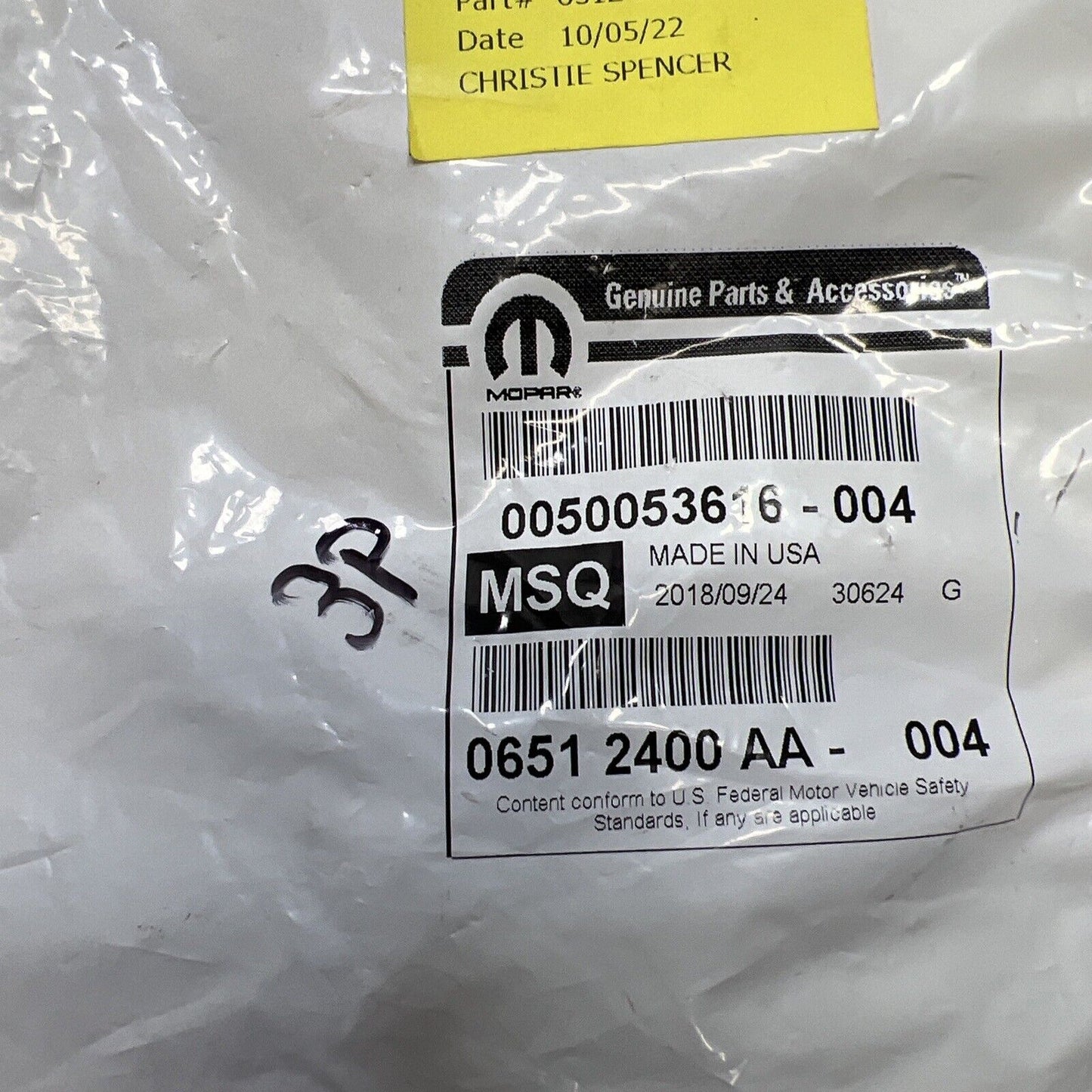 New OEM Genuine Mopar Transfer Case Bolt 6512400AA