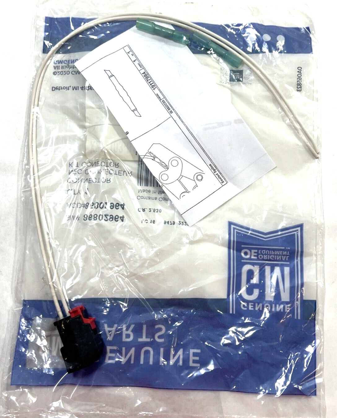 Genuine OEM GM Wiring Harness Connector 86802964