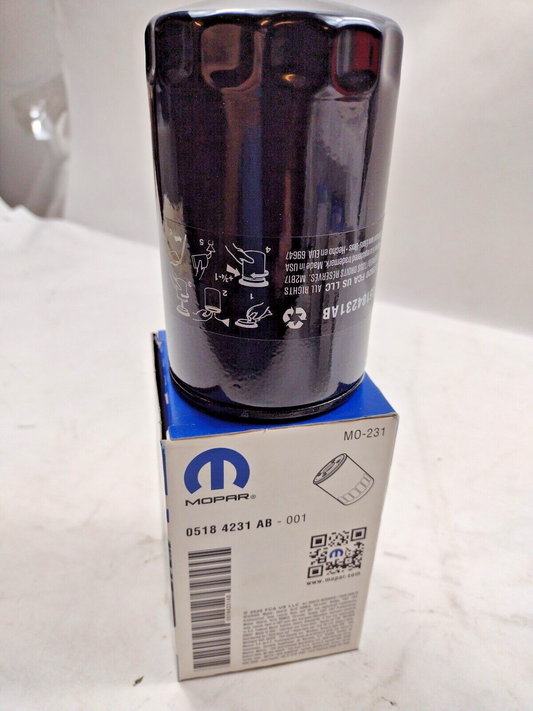 Genuine OEM Mopar Engine Dodge Dakota Jeep Commander Oil Filter 5184231AA MO-231