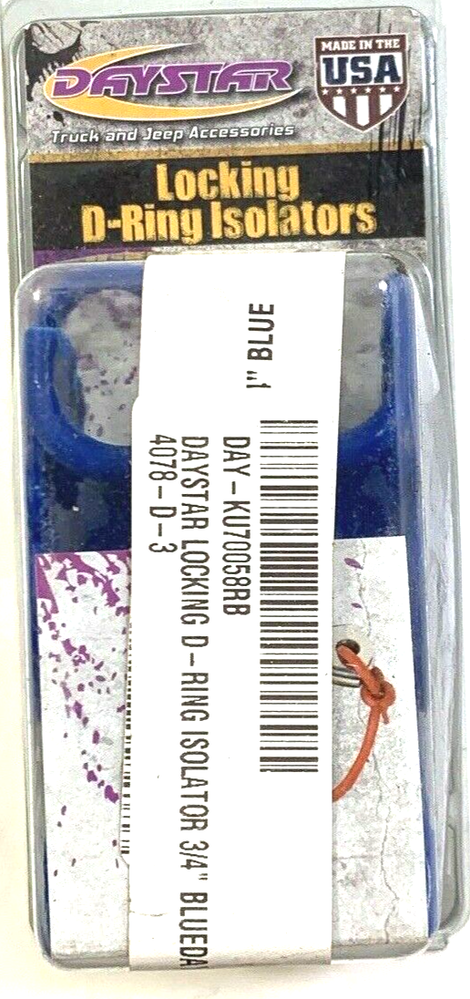 NEW Daystar KU70058RB D-Ring Lockers And Shackle Isolators