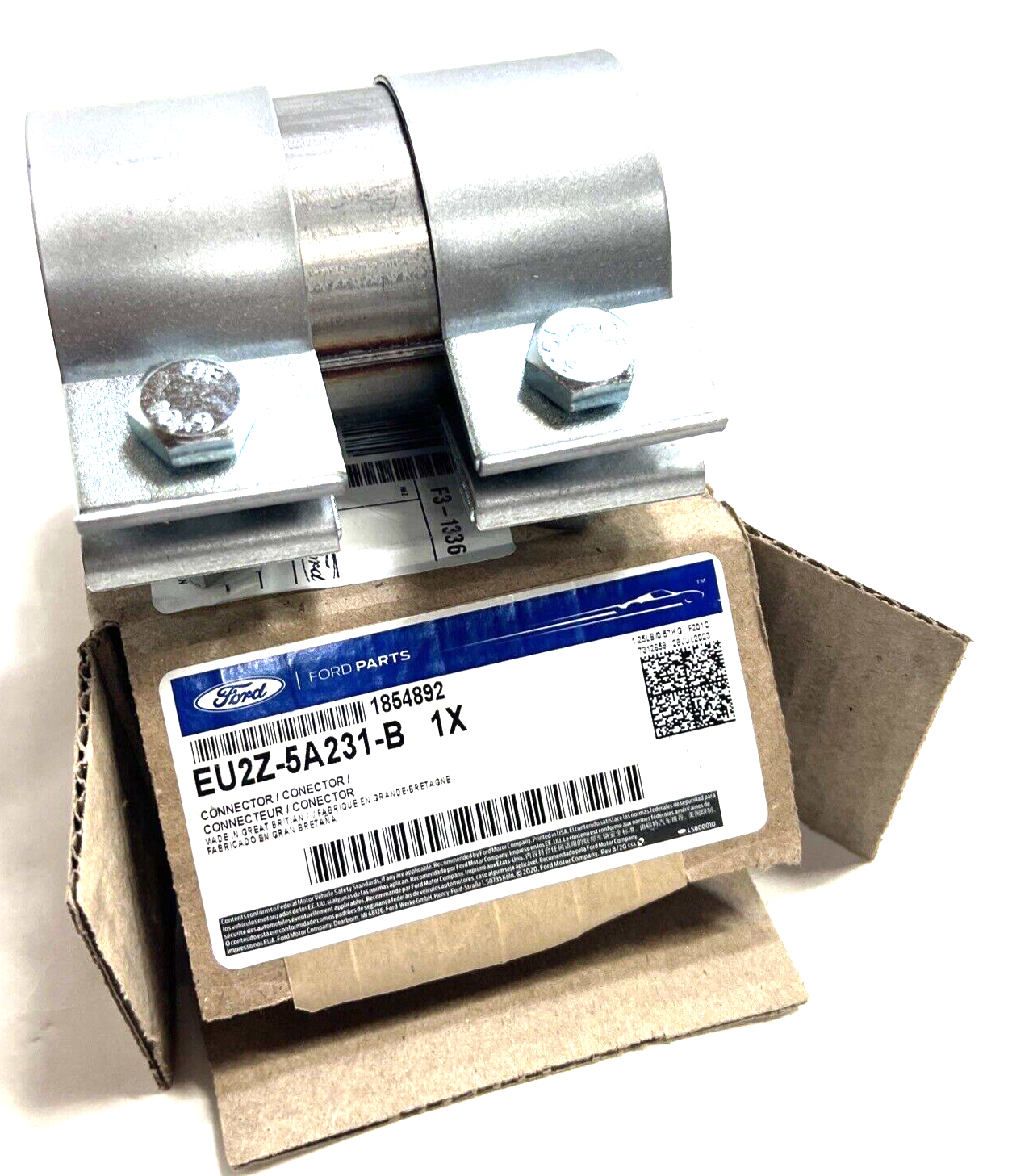 New OEM Genuine Ford Bronco Sport 2012-2023 Exhaust Clamp Walker EU2Z5A231B