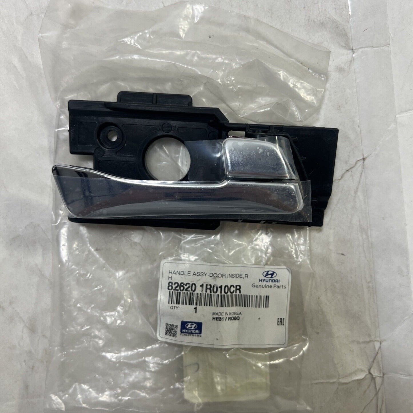 Genuine OEM Hyundai Accent Interior Door Handle Assembly 2011-2014 826201R010CR