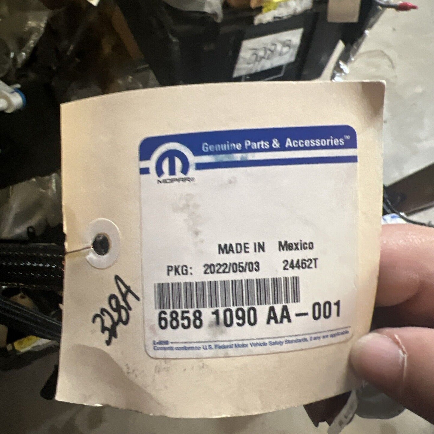 Genuine OEM Mopar Fuel Supply Jumper 68581090AA