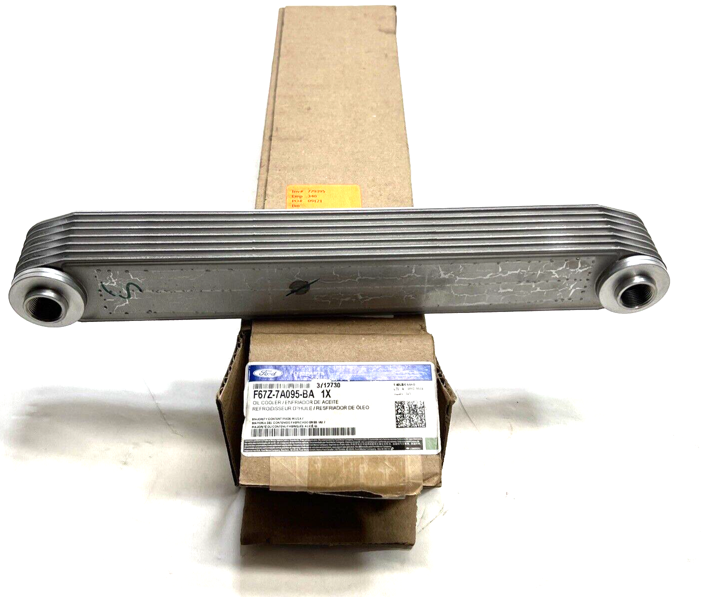 New OEM Genuine Ford Oil Cooler Assembly F67Z7A095BA