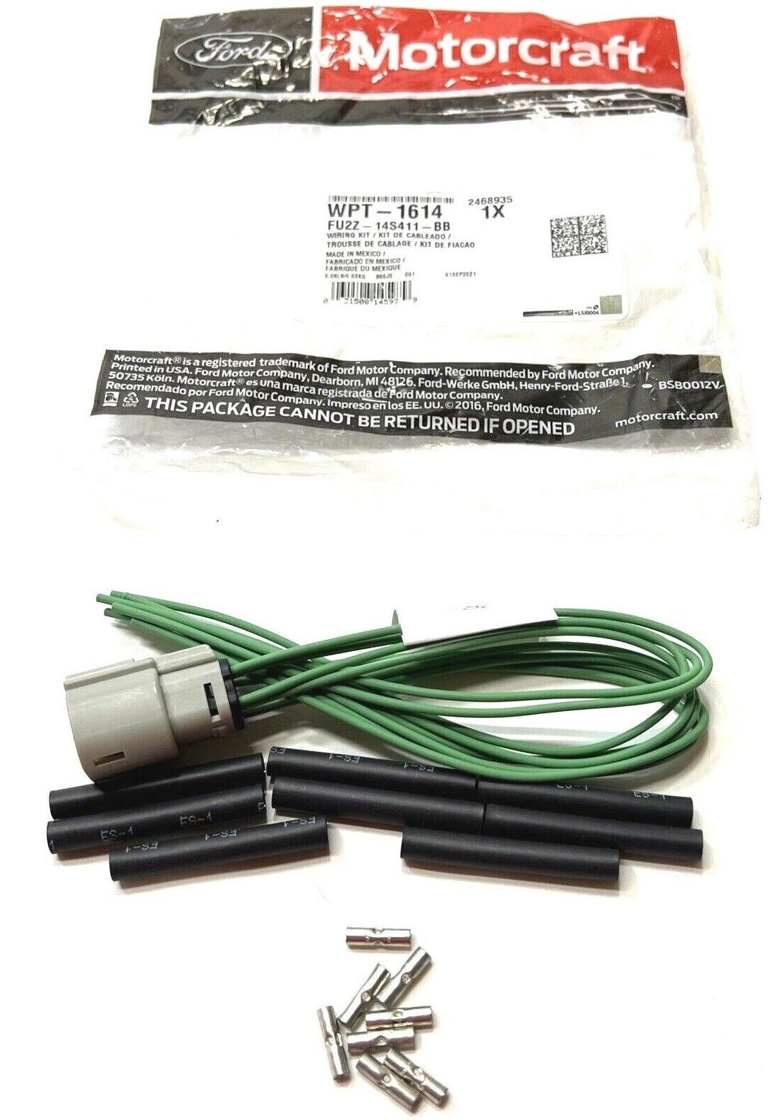 New OEM Ford Back Up Light Connector Wire Motorcraft WPT-1614