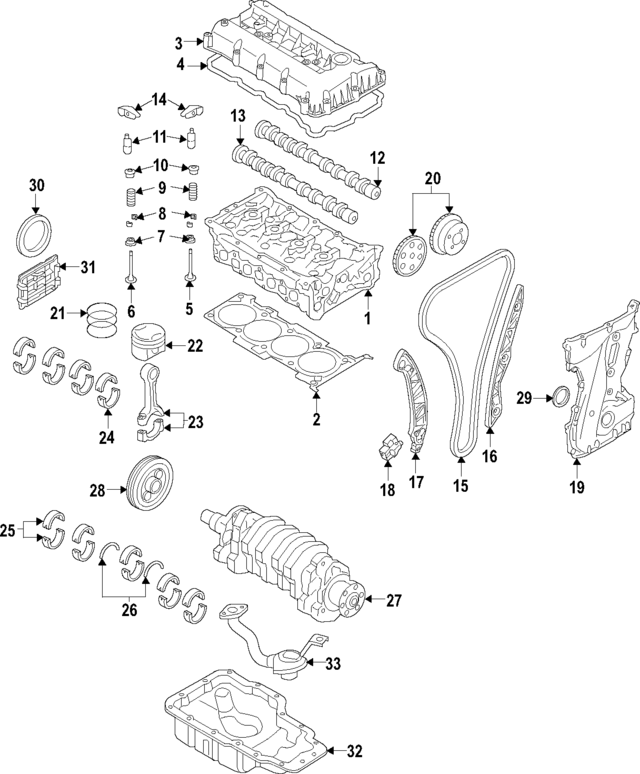 Genuine OEM Hyundai Optima Engine Intake Camshaft 2017-2020 Kia 241002E650
