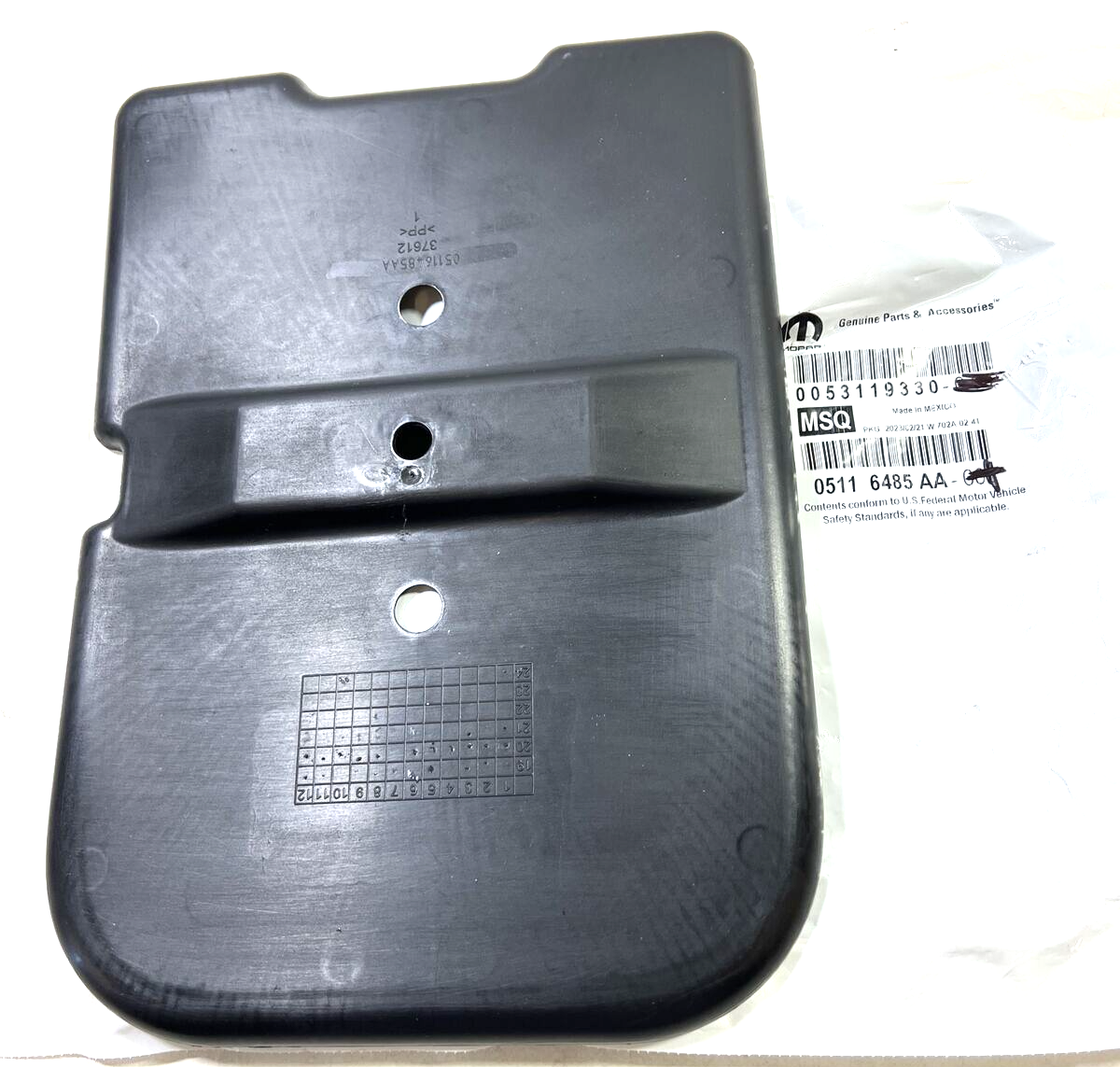 Genuine OEM Mopar Journey Battery Tray Liner 2009-2020 5116485AA