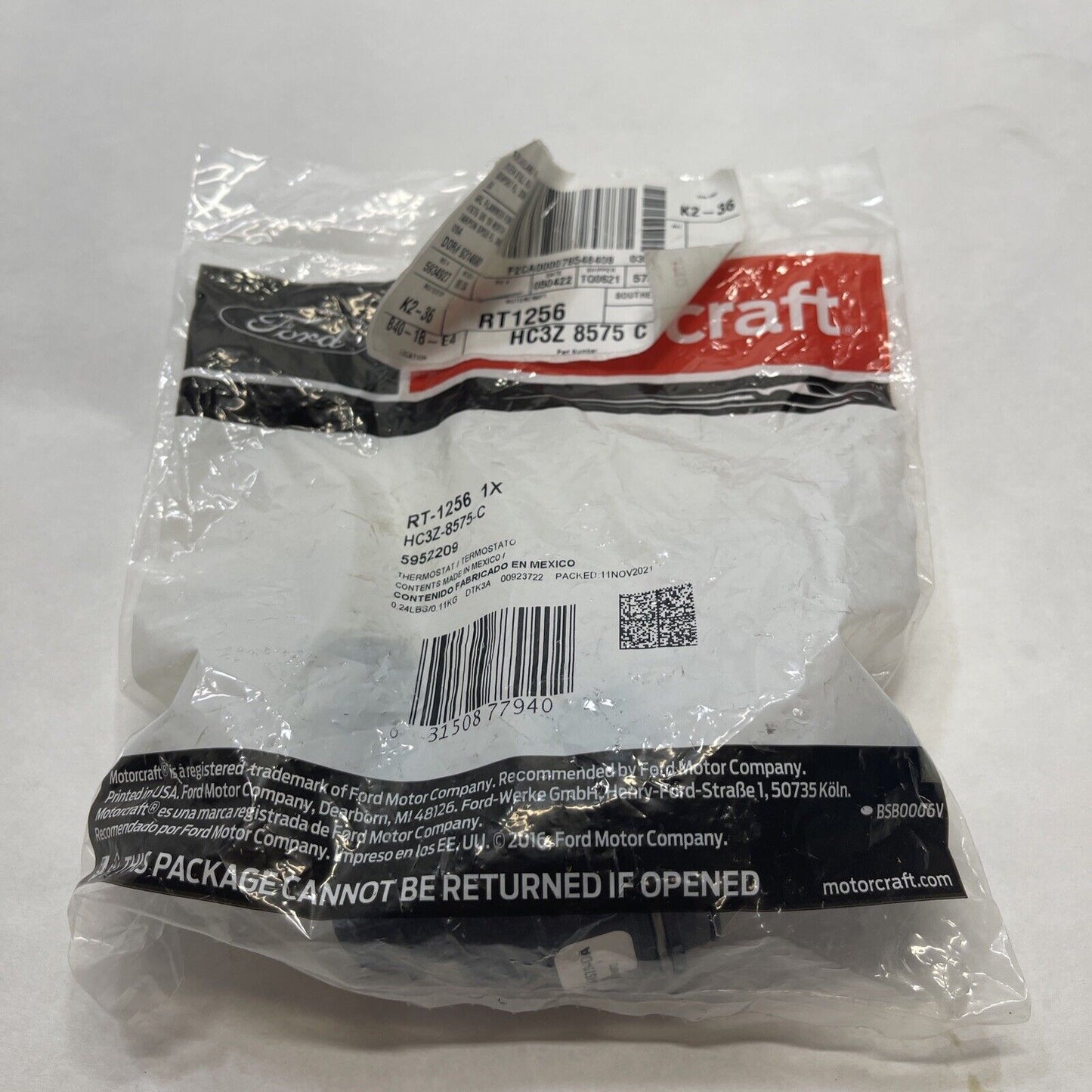 New OEM Genuine Ford F-250 Super Duty 2017-2022 Thermostat Assembly HC3Z8575C