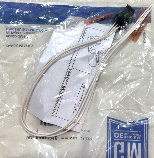 Genuine OEM GM Black Engine Wiring Harness Connector Kit 84937218