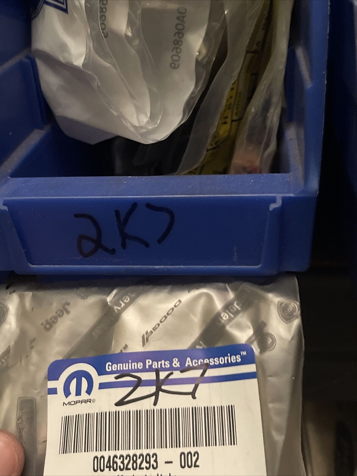 New OEM Genuine Mopar Wrangler Egr Tube Seal 68211320AA