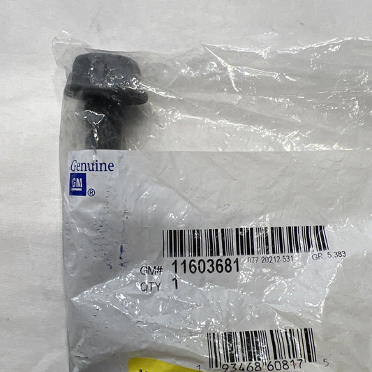 Genuine OEM GM Rear Upper Inner Suspension Control Arm Bolt 11603681
