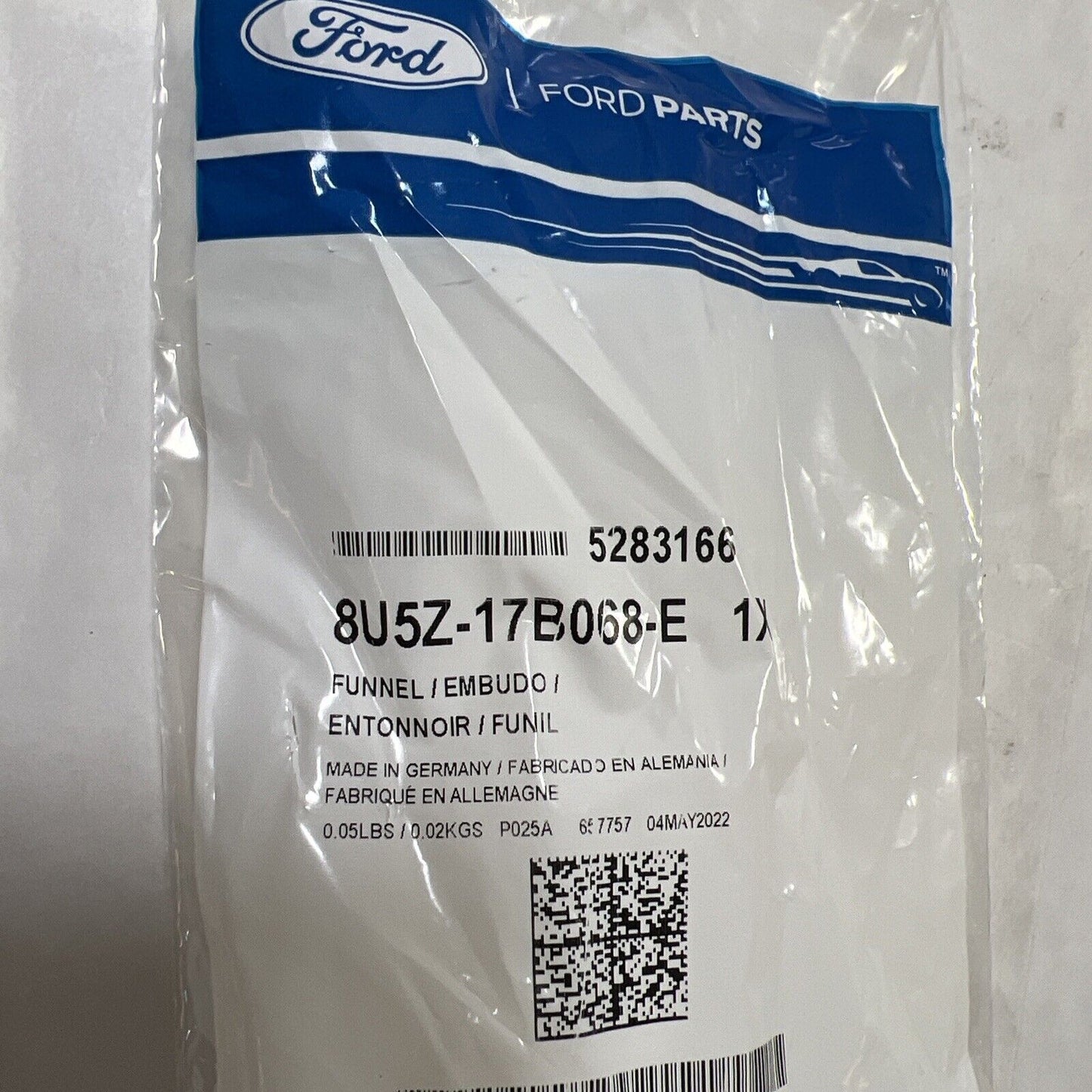 Genuine OEM Ford Transit-150 Filler Tube 2015-2019 8U5Z17B068E