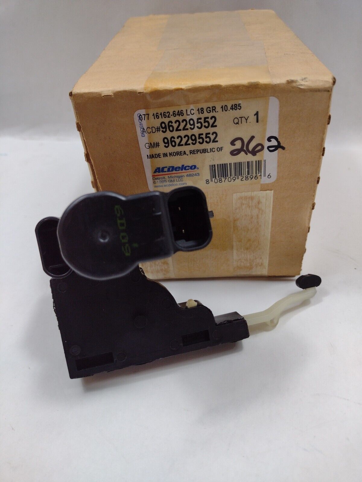 Genuine OEM GM Chevy Aveo Door Lock Actuator 2004-2011 96229552
