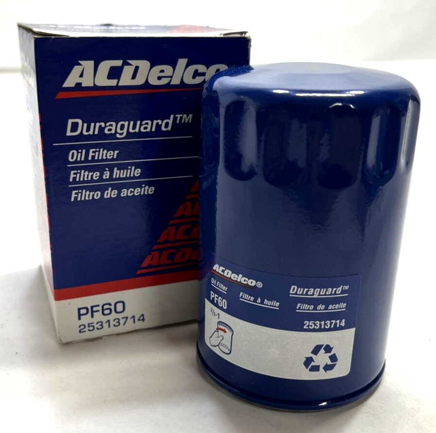 New OEM Genuine GM ACDelco PF60 Engine Oil Filter 25313714