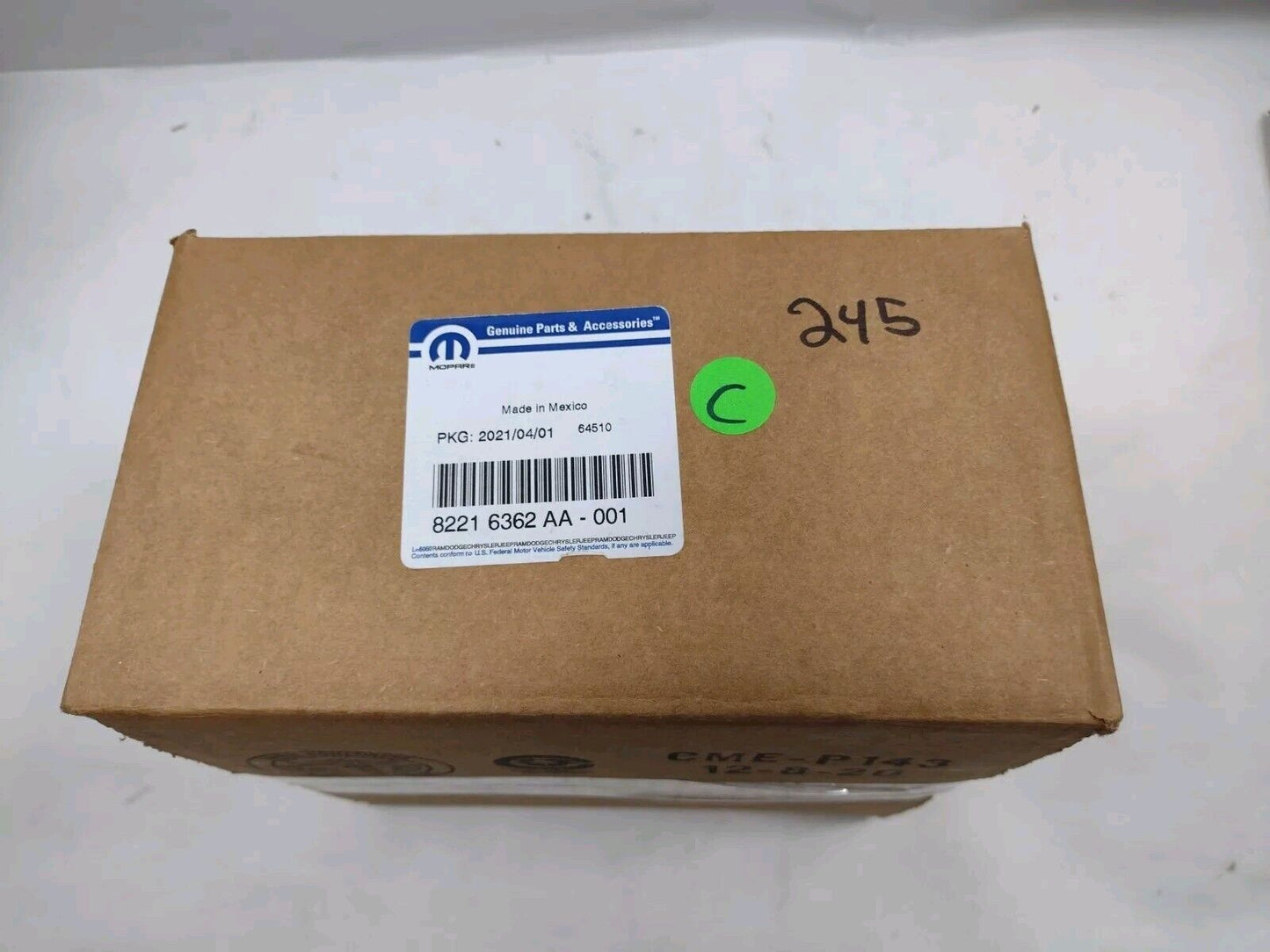 Genuine OEM Mopar Jeep Compass Trailer Tow Wiring Harness 2022-2024 82216362AA