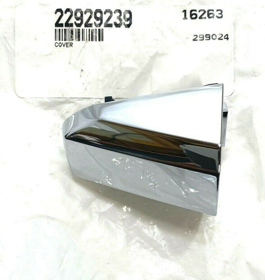 New OEM Genuine GM Chrome Front Right Side Exterior Door-Cover Tab 22929239