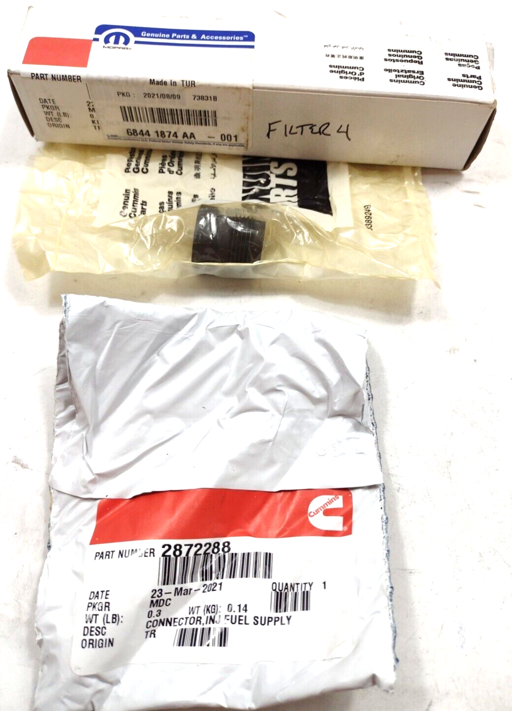 Genuine OEM Mopar Ram 3500 Fuel Injector Retainer 2003-2022 68441874AA