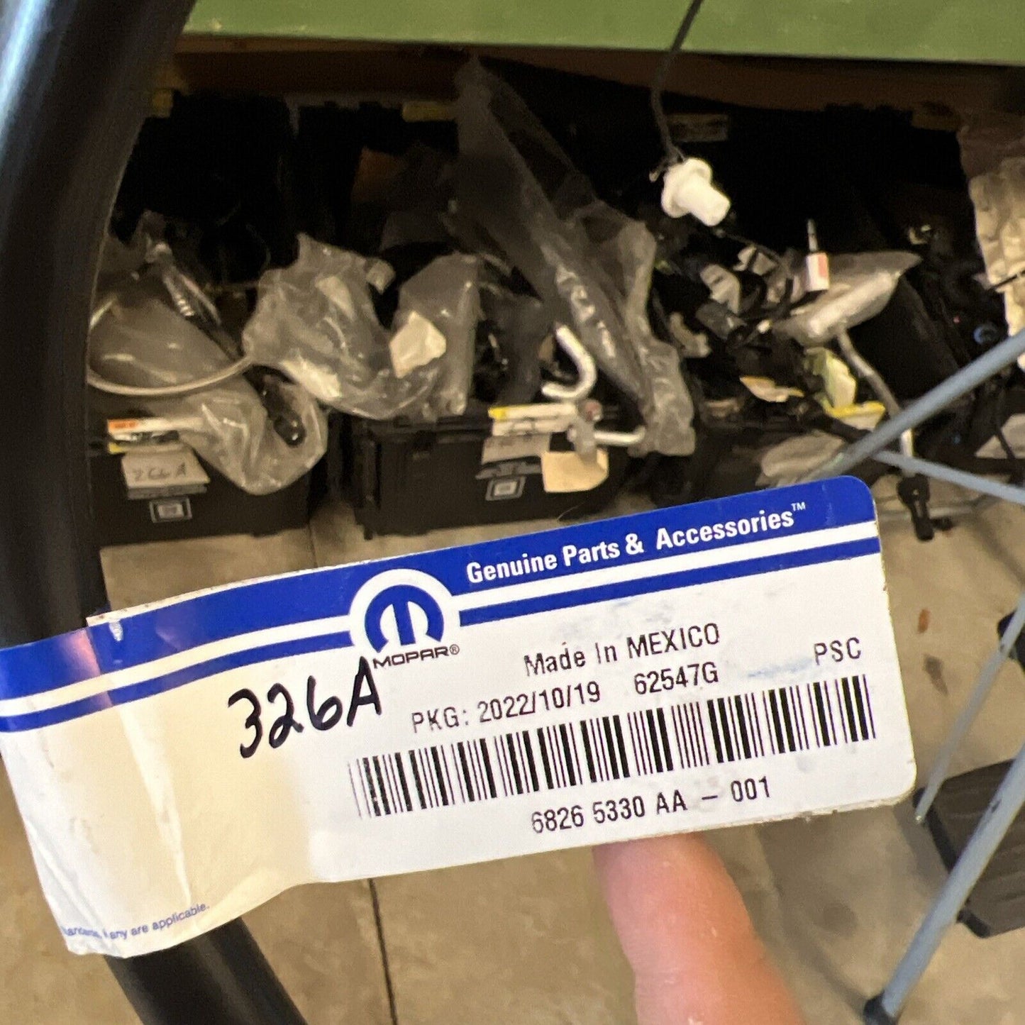 Genuine OEM Mopar Engine Air Make Up Hose Tube Line Pipe 2016-2023 68265330AA