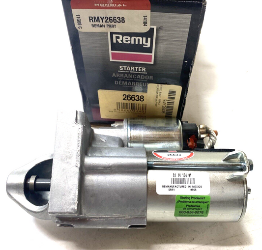 New OEM Genuine Remy Starter Motor Premium Reman 26638