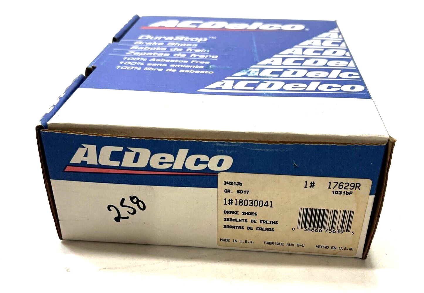 Genuine OEM GM ACDelco Brake Shoe Set 17629R