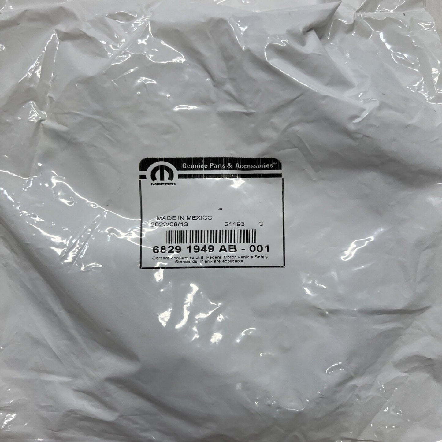 New OEM Genuine Mopar Cherokee 2019-2022 ABS Wheel Speed Sensor 68291949AB