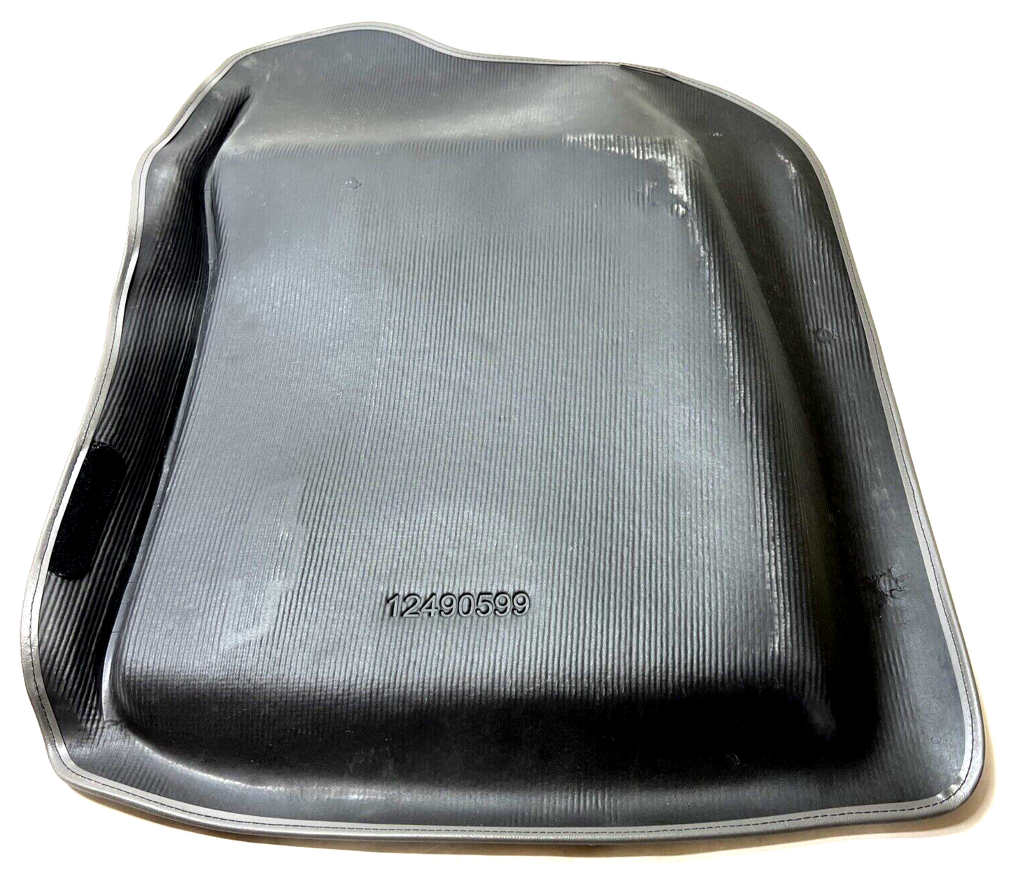 New OEM Genuine GM Front Floor Mat Molded Edge M.D.Pewter II 12497626