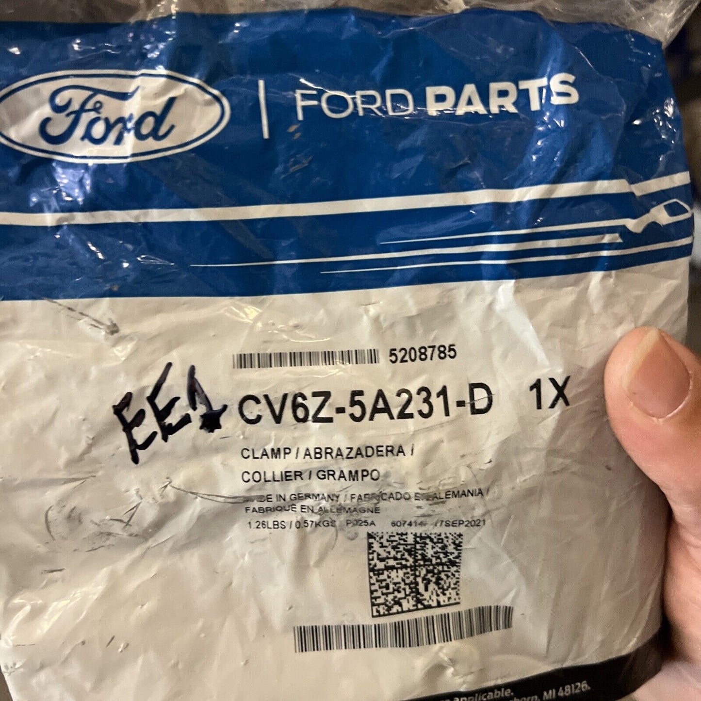 New OEM Genuine Ford Exhaust Clamp Pipe 2013-2019 Escape CV6Z-5A231-D