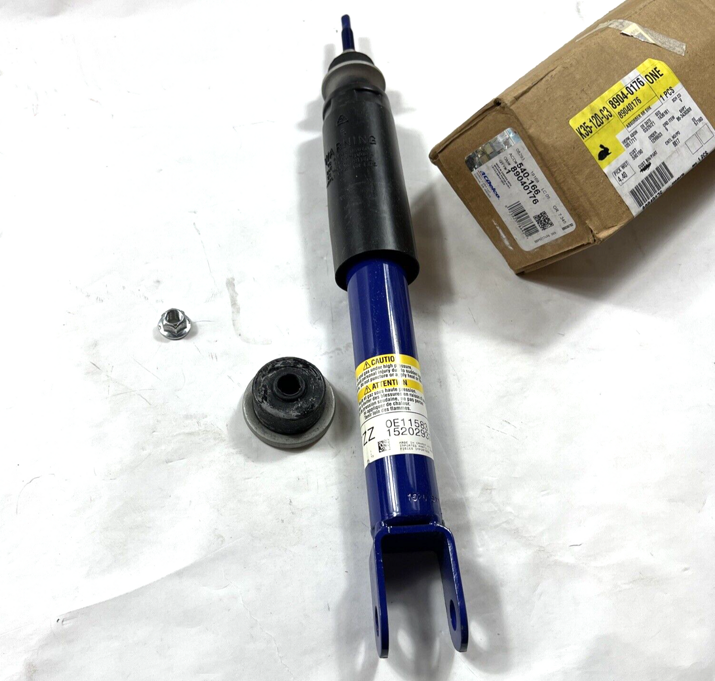 Genuine OEM GM ACDelco Chevrolet Tahoe Front Shock Absorber Kit 540166 84082021