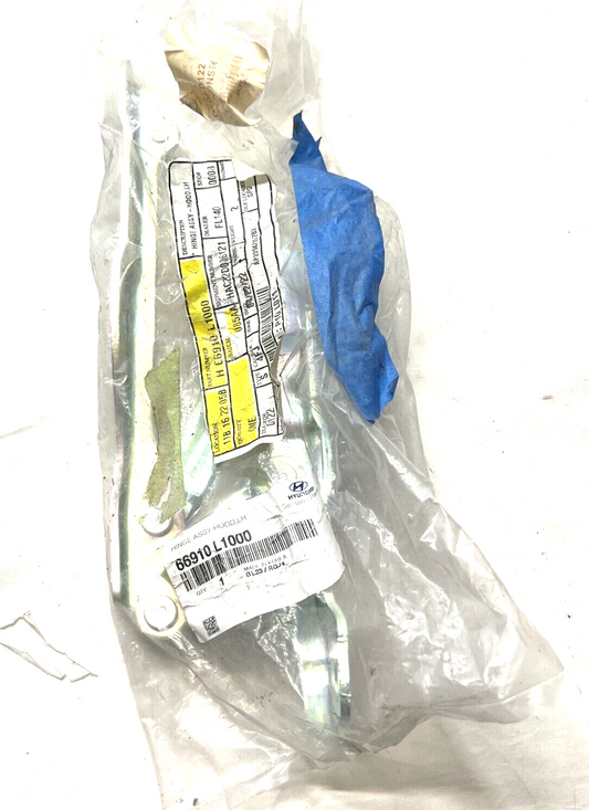 New OEM Genuine Hyundai Sonata Left Driver Side Hinge Assembly Hood 66910L1000