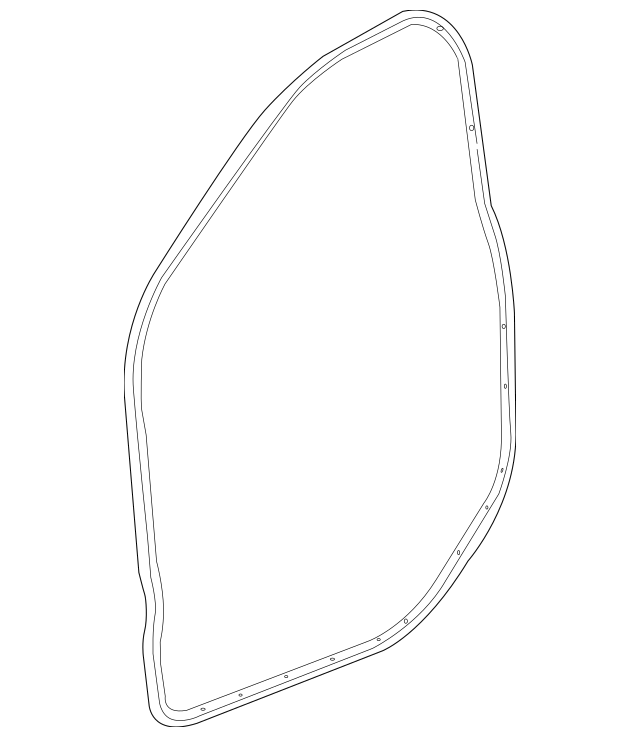 Genuine OEM GM Chevrolet Left Driver Side Door Weatherstrip Seal 18-23 84222075