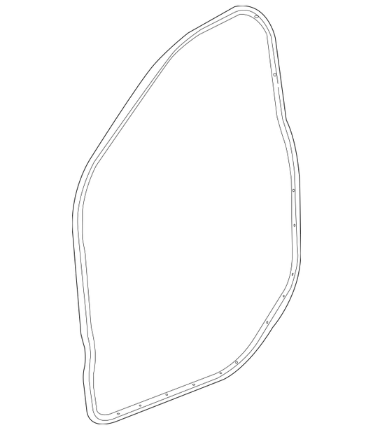 Genuine OEM GM Chevrolet Left Driver Side Door Weatherstrip Seal 18-23 84222075