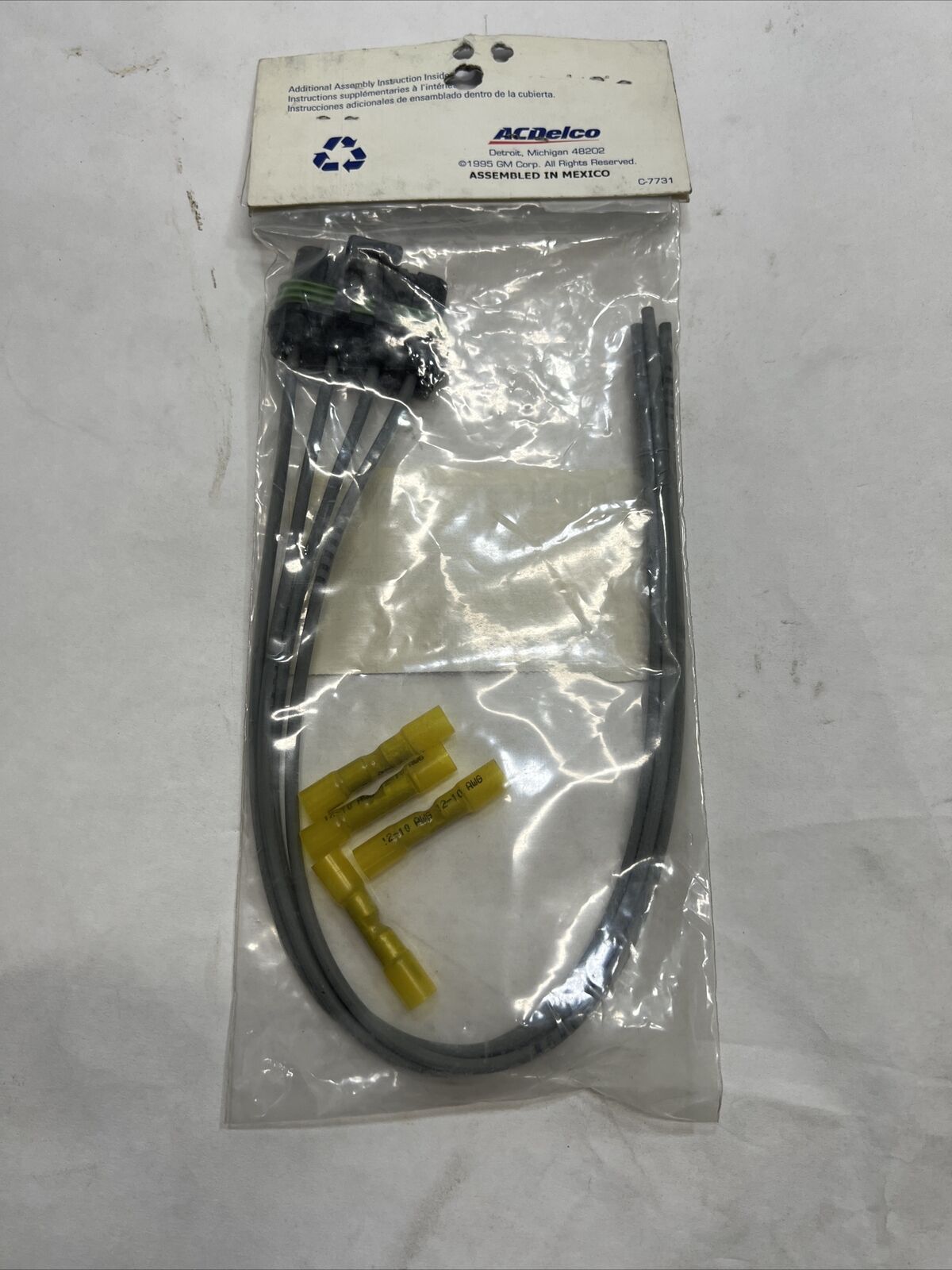 New OEM Genuine GM ACDelco PT391 4-Way Female Multi-Purpose Pigtail 12102762