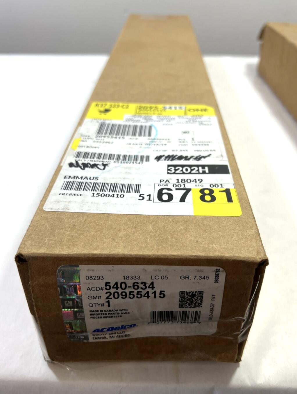 Genuine OEM GM ACDelco Rear Shock Absorber 2011-2013 540634