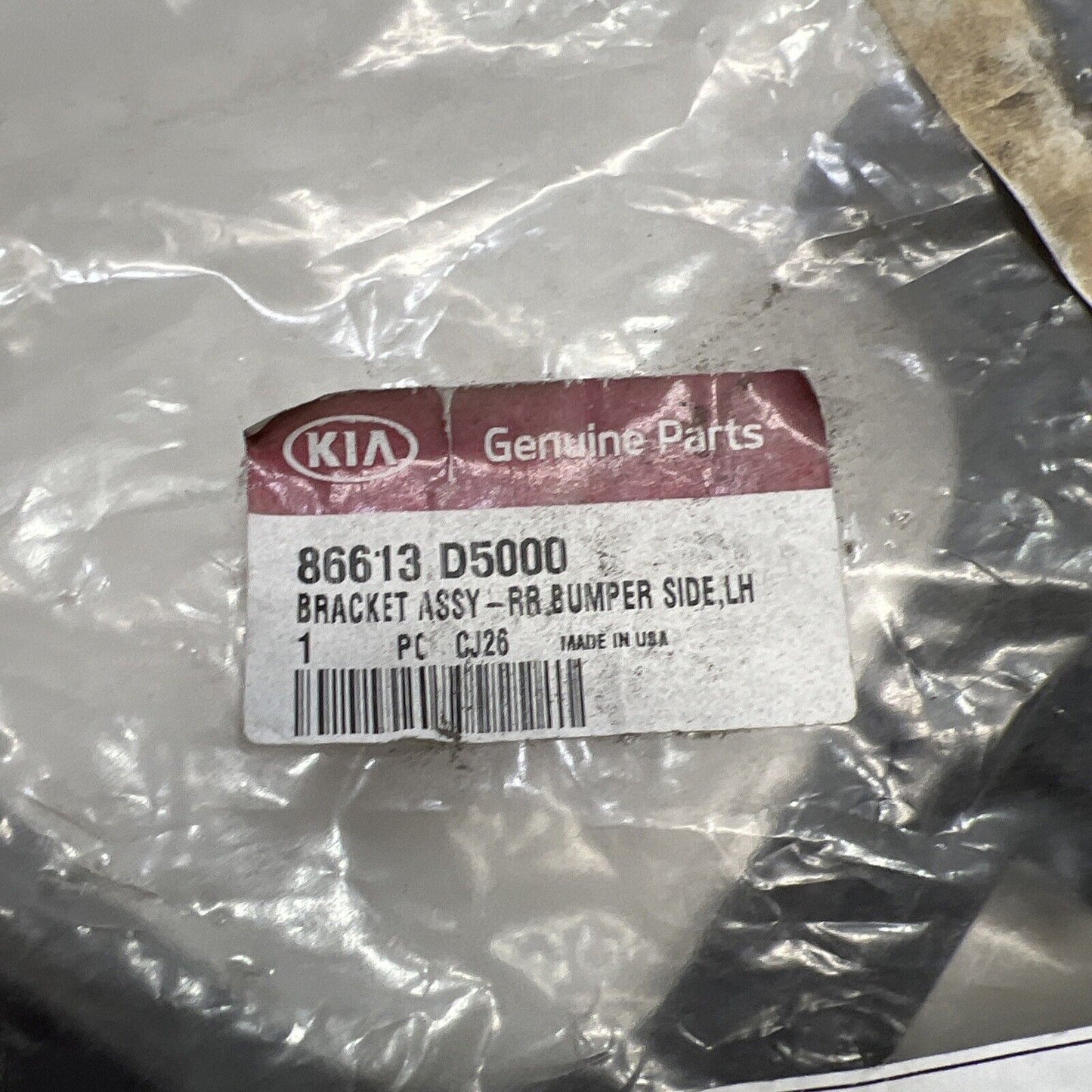 New OEM Genuine Kia Optima 2016-2020 Left Driver Side Bracket 86613D5000