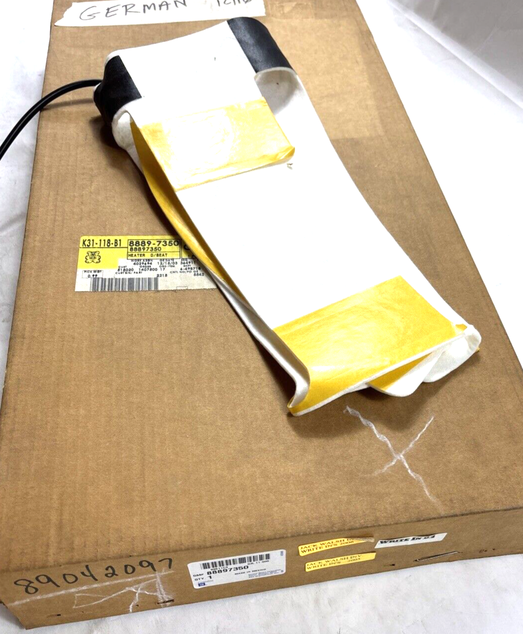 Genuine OEM GM Pontiac Montana Seat Heater 2001-2005 89042097