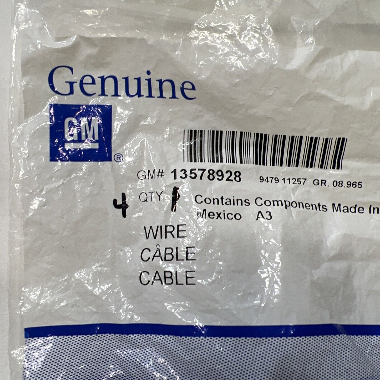 New Genuine General Motors Multi-purpose Wire Connector 13578928