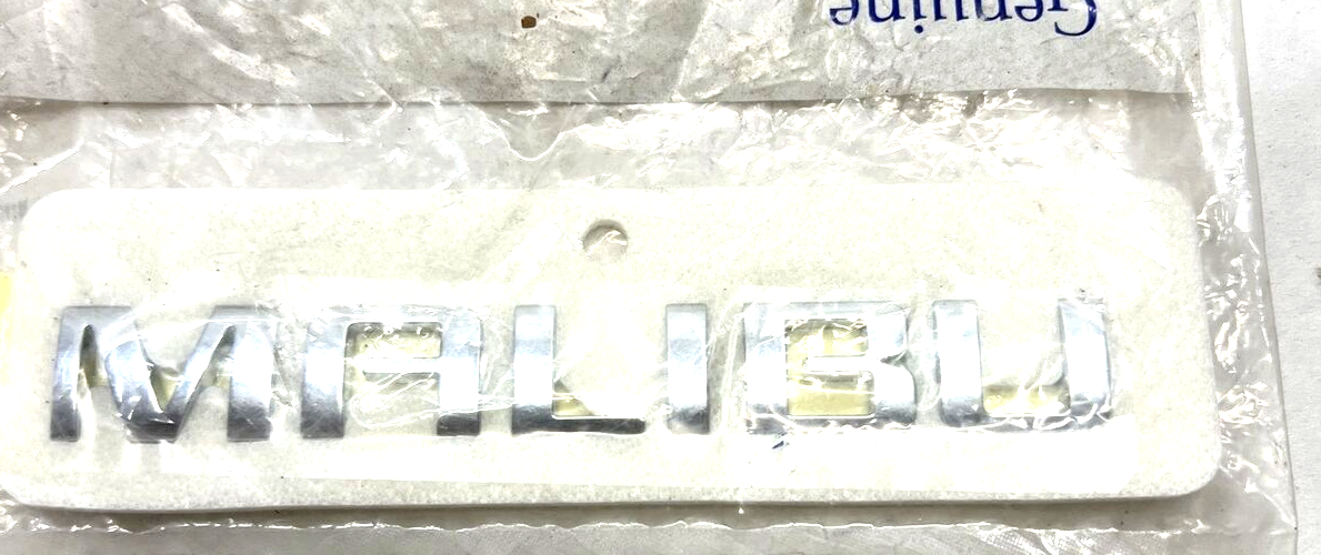 Genuine OEM GM Malibu Deck Lid Name Plate 2008-2015 22842005