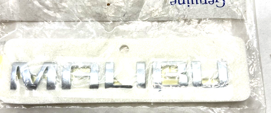 Genuine OEM GM Malibu Deck Lid Name Plate 2008-2015 22842005