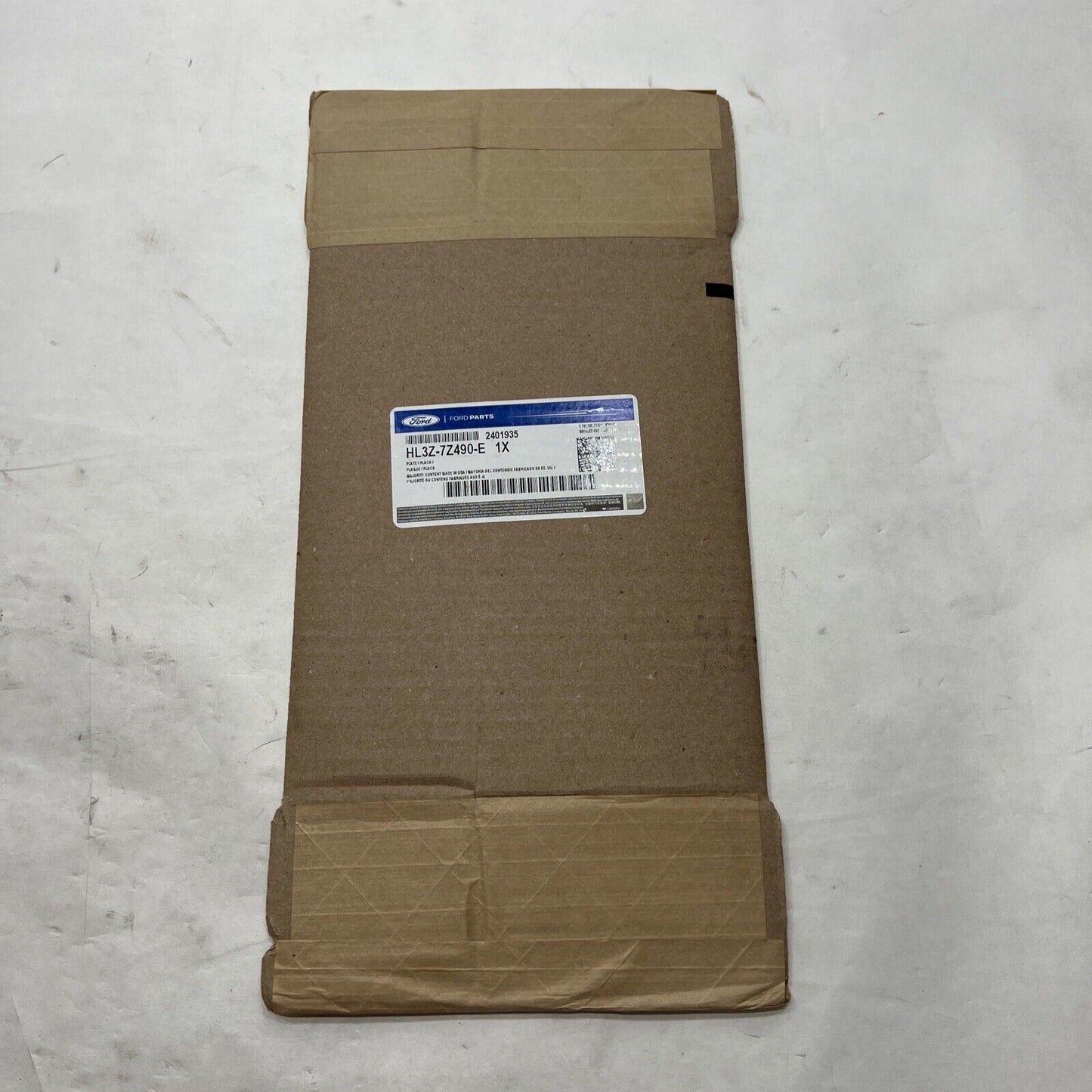 New OEM Genuine Ford Plate And Gasket Assembly HL3Z7Z490E