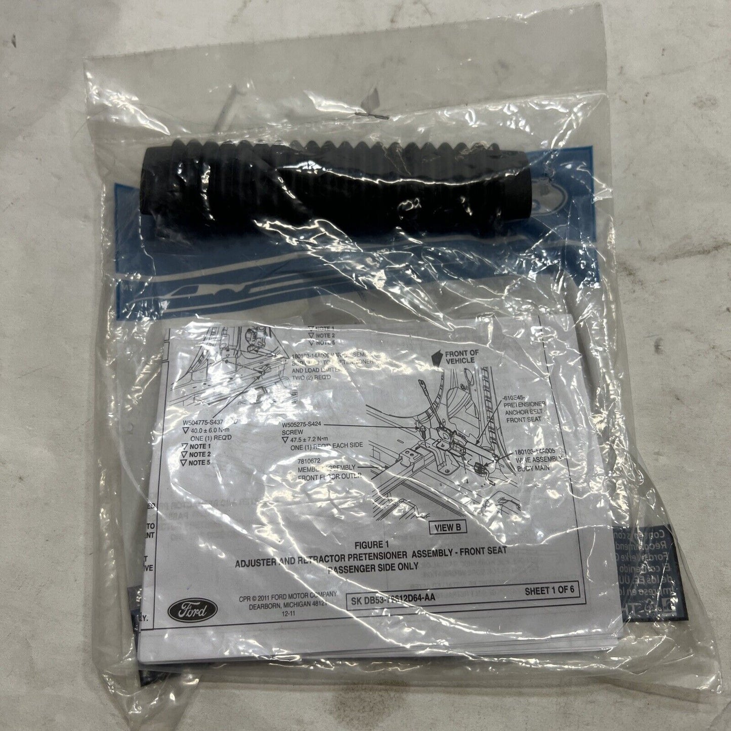 New OEM Genuine Ford Explorer 2016-2019 Tensioner Retainer DB5Z54611B46BB