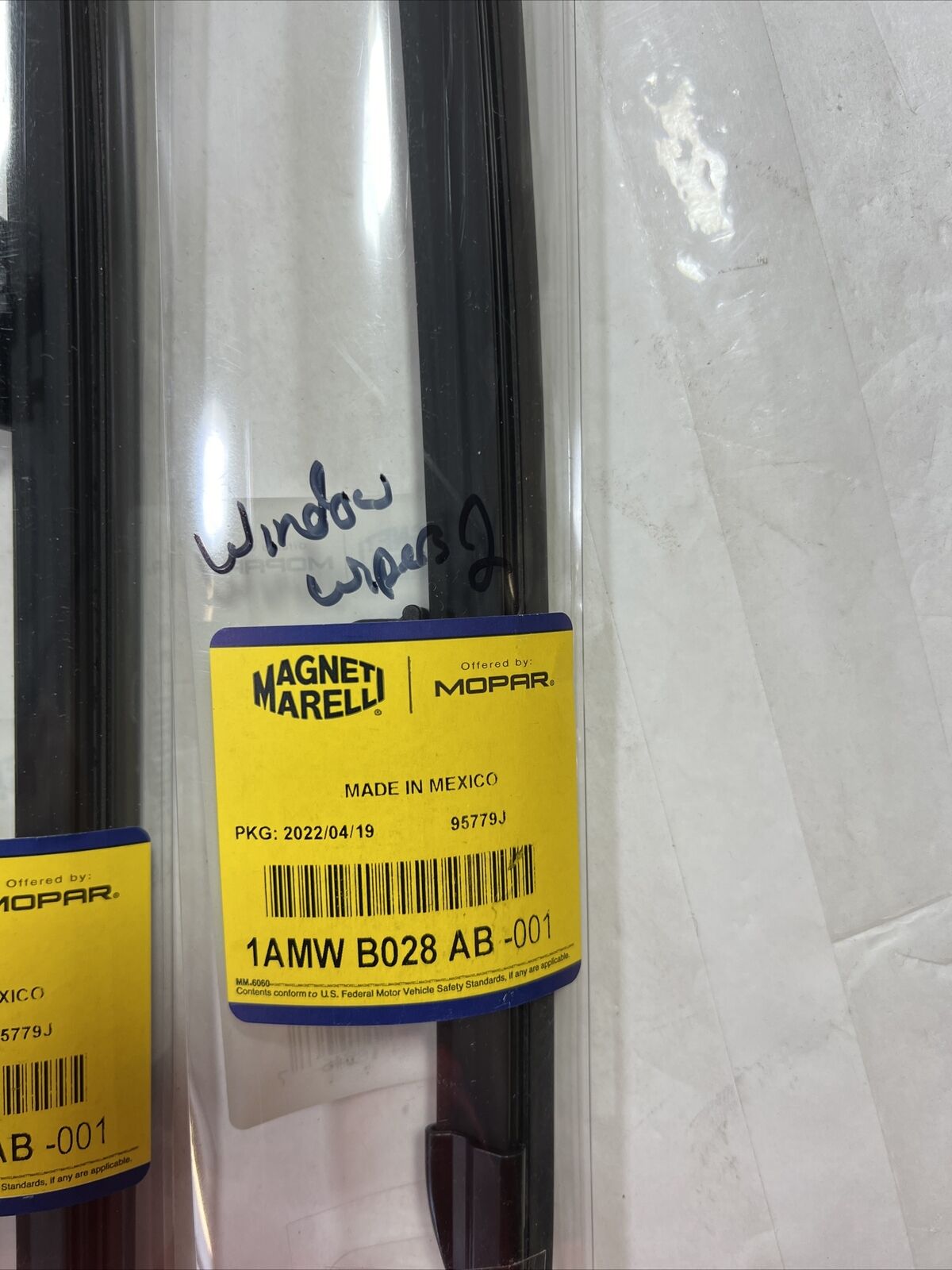 Genuine OEM Mopar Front Wiper Blade 1AMWB028AB