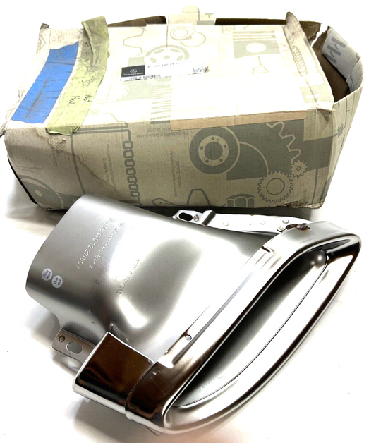 New OEM Genuine Mercedes Benz Rear Right Exhaust Tip Chrome 2054901227